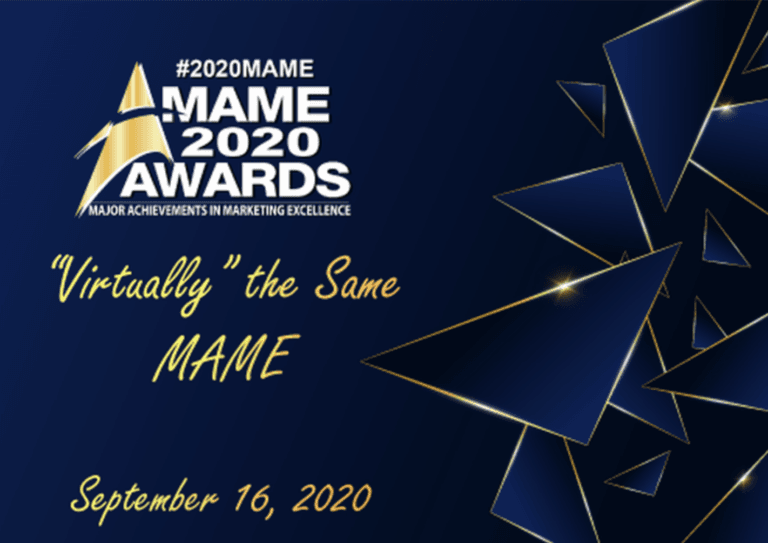 2020 mame award poster