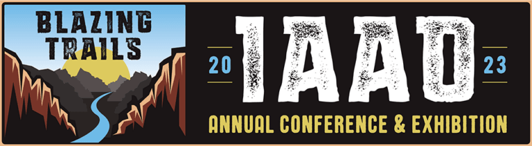 Blazing trails conference banner