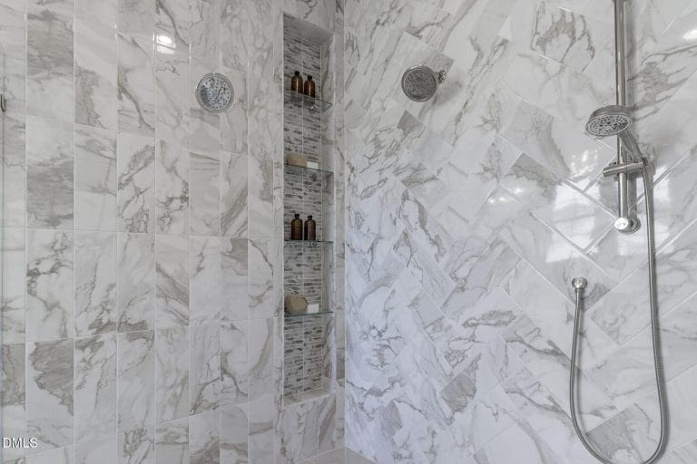 Typical shower details